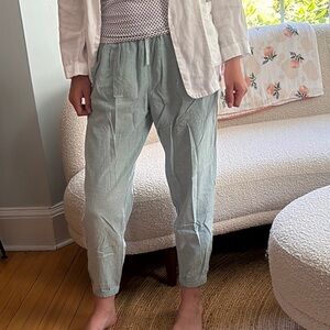 Patagonia Women's Linen Light Turquoise Pants